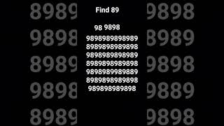 find number 89 [upl. by Steinway]