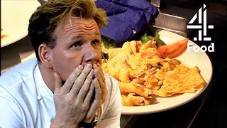 Ramsay Disgusted by Chef Serving Undercooked Food to Customers  Ramsays Kitchen Nightmares [upl. by Sajet]