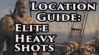 Elite Heavy Shots Blueprints  Assassins Creed Rogue  Xbox 360 [upl. by O'Rourke]