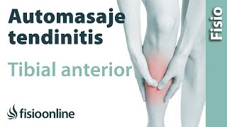 Automasaje para la tendinitis y dolor del tibial anterior [upl. by Philemon]