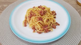 spaghetti carbonara italien [upl. by Painter]