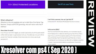 Xresolver com ps4 Sep 2020 Must Watch Video And Know The Facts  Scam Adviser Reports [upl. by Dazhahs]