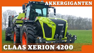 Akkergiganten 2 Claas Xerion 4200 met Kawecotank [upl. by Veda67]