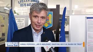 VIRGIL POPESCU „AR FI AMUZANT DACĂ NU AR FI AL NAIBII DE TRIST” [upl. by Nagn616]