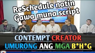 Mga dahilan ng kongrisista na Member ng QuadCom kung bakit na resched yung hearing tungkol sa EJKs [upl. by Hittel]