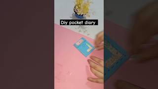 🥰 cute pocket diary diy diary diy shorts ytshorts [upl. by Joub]