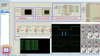 MultiChannel ADC Data Acquisition with ADC128S102 and STM32 via SPI Communication [upl. by Mazur]