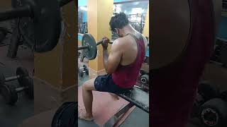 bodybuilding bicep bicepsworkout naturalbdybuilding naturalbodybuild gym [upl. by Emmit]