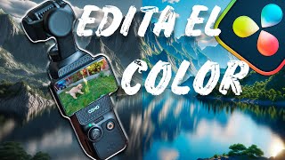 Perfil DLOGM DJI Pocket 3  Mini Pro 4  ¡EDÍTALO FÁCIL  DAVINCI RESOLVE 2024🎨 [upl. by Sacksen]