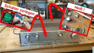 Luxman L190 Durchsicht und Reparatur Teil1 [upl. by Kyd]