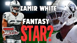 Las Vegas Raiders Zamir white BREAKOUT Fantasy Football Sleeper nfl football nflteam raiders [upl. by Notfilc]