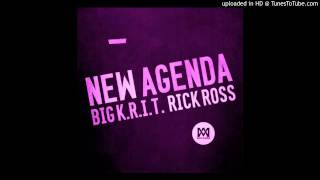 New Agenda feat Rick Ross Chopped amp Screwed  Big KRIT [upl. by Prady]