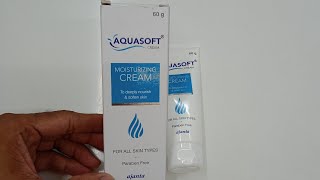 Aquasoft cream review in hindi  Best cream for excessive Dry skin [upl. by Khano491]