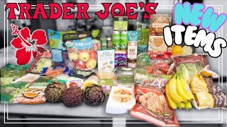 FINALLY NEW THINGS AT TRADER JOES HAUL [upl. by Azirb]