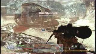 MW2 DUBSTEP Sniper Montage [upl. by Alleram]