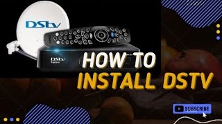 DSTV የዲኤስቲቪ ሙሉ አሰራር How to Install DSTV ETHIOPIA dstv settings [upl. by Rotce]