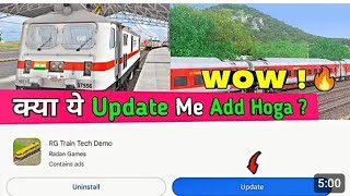 RG TRAIN Tech Demo new update RG Train Tech Demo By Redan Game RGW [upl. by Arahat]