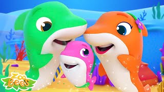 Bébé Requin Chanson  Plus Comptines pour Bébés par Zoobees [upl. by Atneciv]