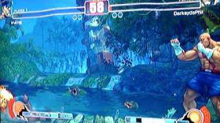 Street Fighter 4  PSN Ranked Matches pt1 [upl. by Naitsirc]