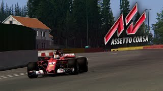 Assetto Corsa  Ferrari SF70H  SpaFrancorchamps [upl. by Htidirem]