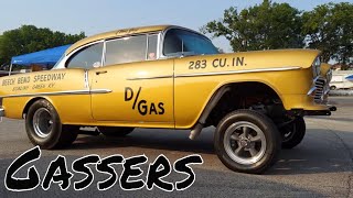 Gassers Wally Park NSRA Nostalgia Nationals 2023 [upl. by Lobiv647]