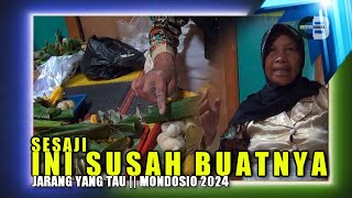 VIRAL  TERUNGKAP SESAJI SAKRAL DI TRADISI MONDOSIO 2024 [upl. by Lowenstein486]