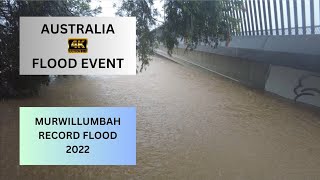 Murwillumbah Flood 2022  Northern Rivers New South Wales  Australia  4K Footage [upl. by Raimes]