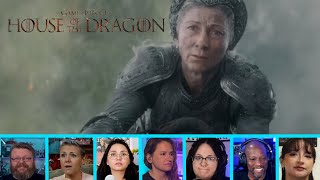 Reactors Reacting to AEMOND AMBUSHING RHAENYS  House of the Dragon S02E04 [upl. by Bajaj]