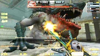 CounterStrike Nexon Zombies  Gluttony Zombie boss Fight online gameplay on Conspiracy map [upl. by Elrak73]