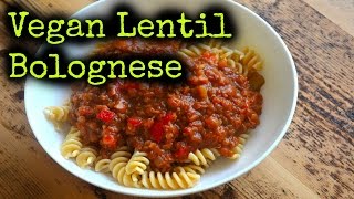 Vegan Lentil Bolognese [upl. by Aila]