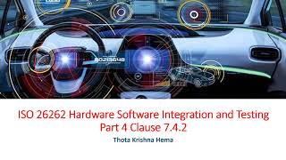 ISO 26262 Hardware Software Integration and Testing [upl. by Kronick]