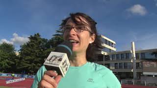 INTERVIEW Laetitia DE LA METTRIE  Meeting National 1 de CergyPontoise  10062019 [upl. by Rafferty]