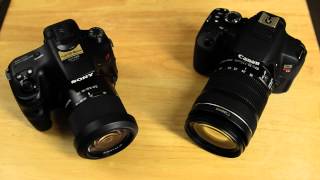 Sony A57 VS Canon T4i 650D [upl. by Cahan]