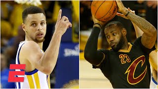 NBA La épica batalla Stephen Curry vs LeBron James en el Juego 7 de las Finales 2016  NBA [upl. by Ajroj]