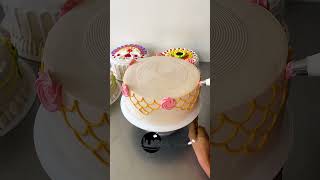 tutorial para decorar torta [upl. by Perce]