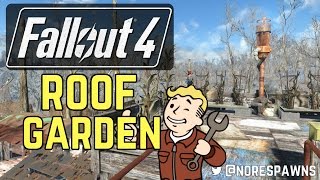 Fallout 4  Sanctuary Roof Garden [upl. by Nyral]