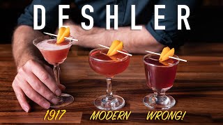 The Deshler  the whiskey drink I always made wrong [upl. by Lebazi]