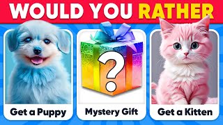 Would You Rather MYSTERY Gift Edition 🎁❓ Daily Quiz [upl. by Akeenahs36]