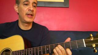 here there and everywhere  beatles  guitar lesson [upl. by Eitac716]