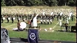 Port Chester High School Marching Band  1995  Midseason Performance [upl. by Kynan352]