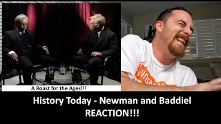 American Reacts HISTORY TODAY Newman And Babbiel In Pieces REACTION [upl. by Lahcar]