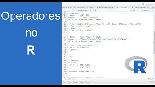 Operadores na linguagem R Curso para iniciantes  Aula 5 [upl. by Nic]
