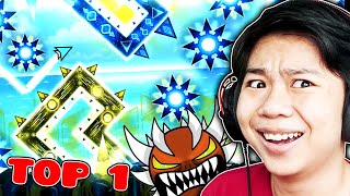 LONGHUNTER CHƠI TIDAL WAVE TOP 1 GEOMETRY DASH [upl. by Rube]