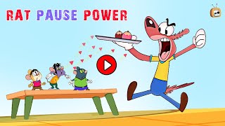 Gaming Gone Wild The Rats Pause Power  Ratatat Season 13 219 B  Kids Cartoon  Chotoonz Tv [upl. by Dall]