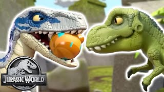 30 Years of Jurassic Park  Jurassic World  Kids Action Show  Dinosaur Cartoons  Mattel Action [upl. by Vaios]