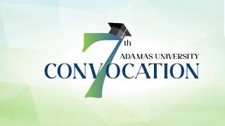 7THCONVOCATION Ceremony  Adamas University [upl. by Garlen]