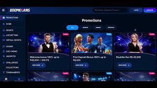 Boomerang Bet  Online Casino Review  KryptoOddsen [upl. by Ytsur]