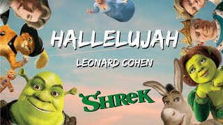 Hallelujah Shrek Lyrics [upl. by Bhayani]