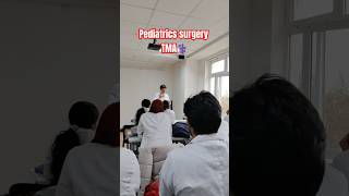 Pediatrics surgery class 😯⚕️  Tashkent medical academy Uzbekistan mbbsabroad uzbekistan neet [upl. by Ahsekram898]