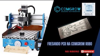 FRESANDO PCB NA MINI ROUTER COMGROW ROBO [upl. by Everest5]